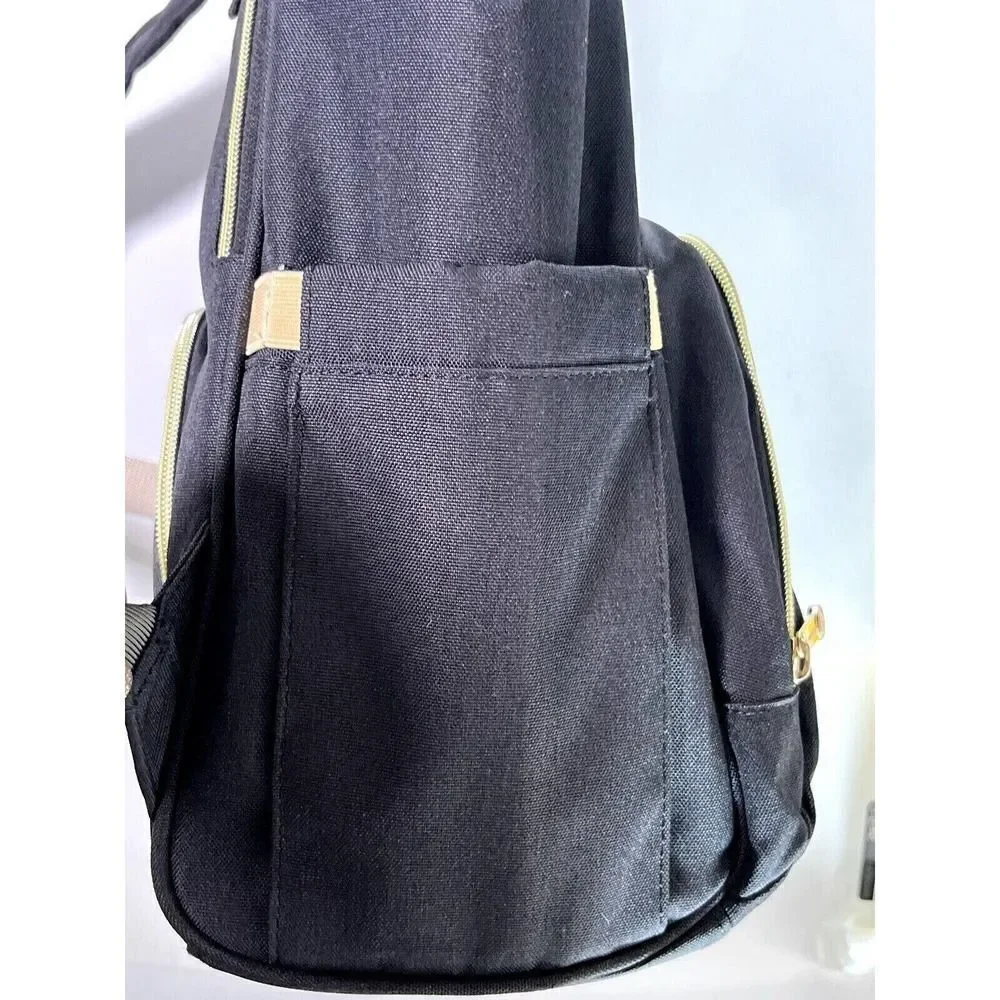 Dad Father Diaper Bag Backpack Waterproof‎ Nursing Baby Card Aofider Black
